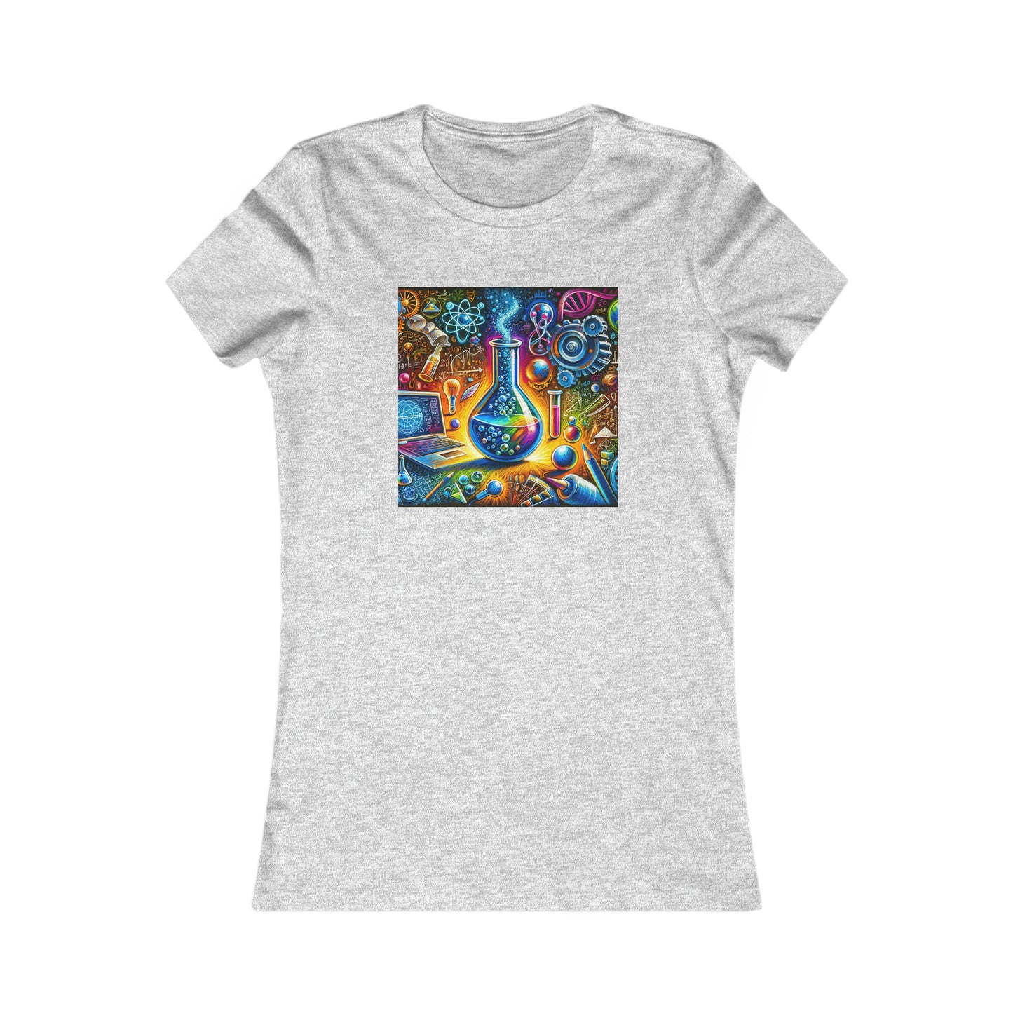 STEM, oil pastel, Women's Favorite Tee