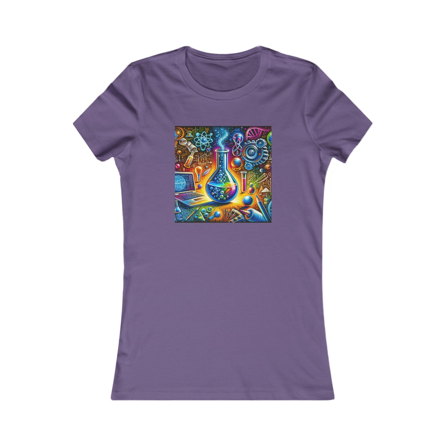 STEM, oil pastel, Women's Favorite Tee