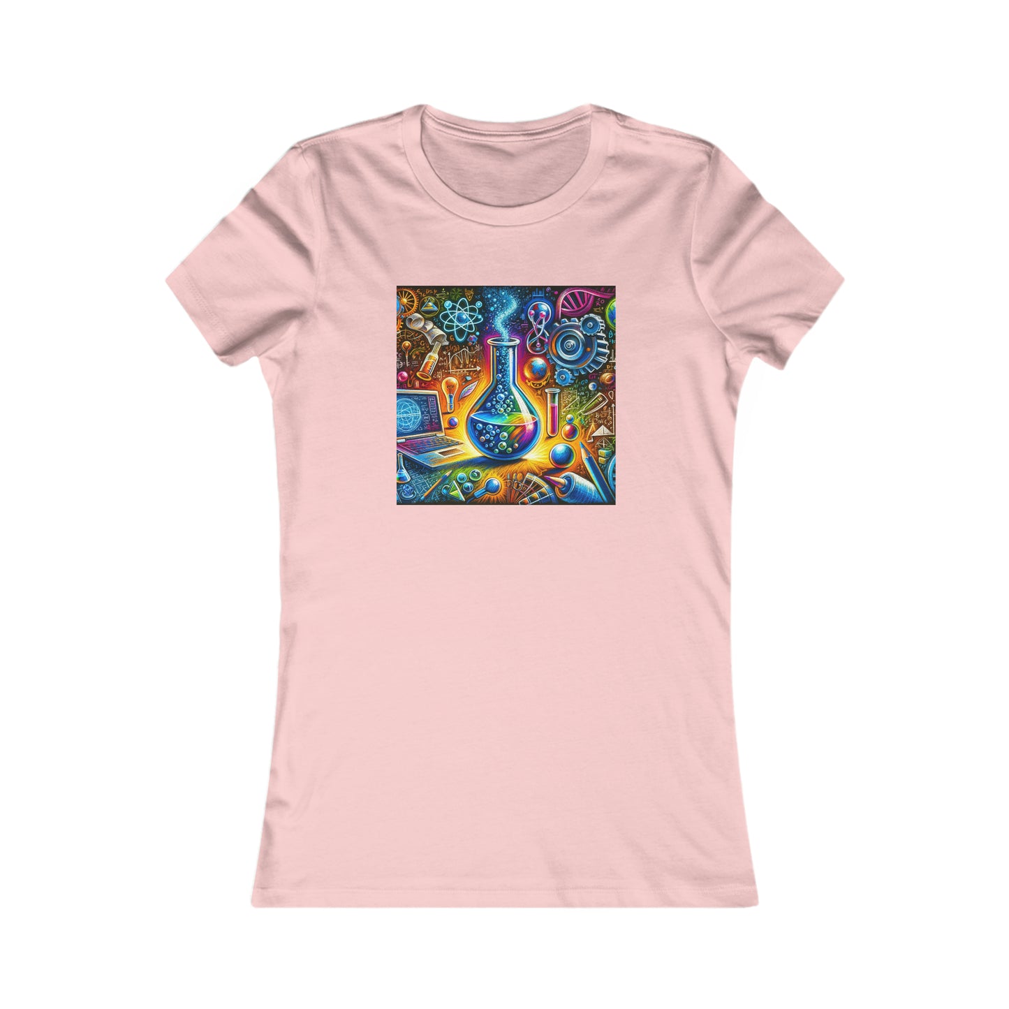 STEM, oil pastel, Women's Favorite Tee