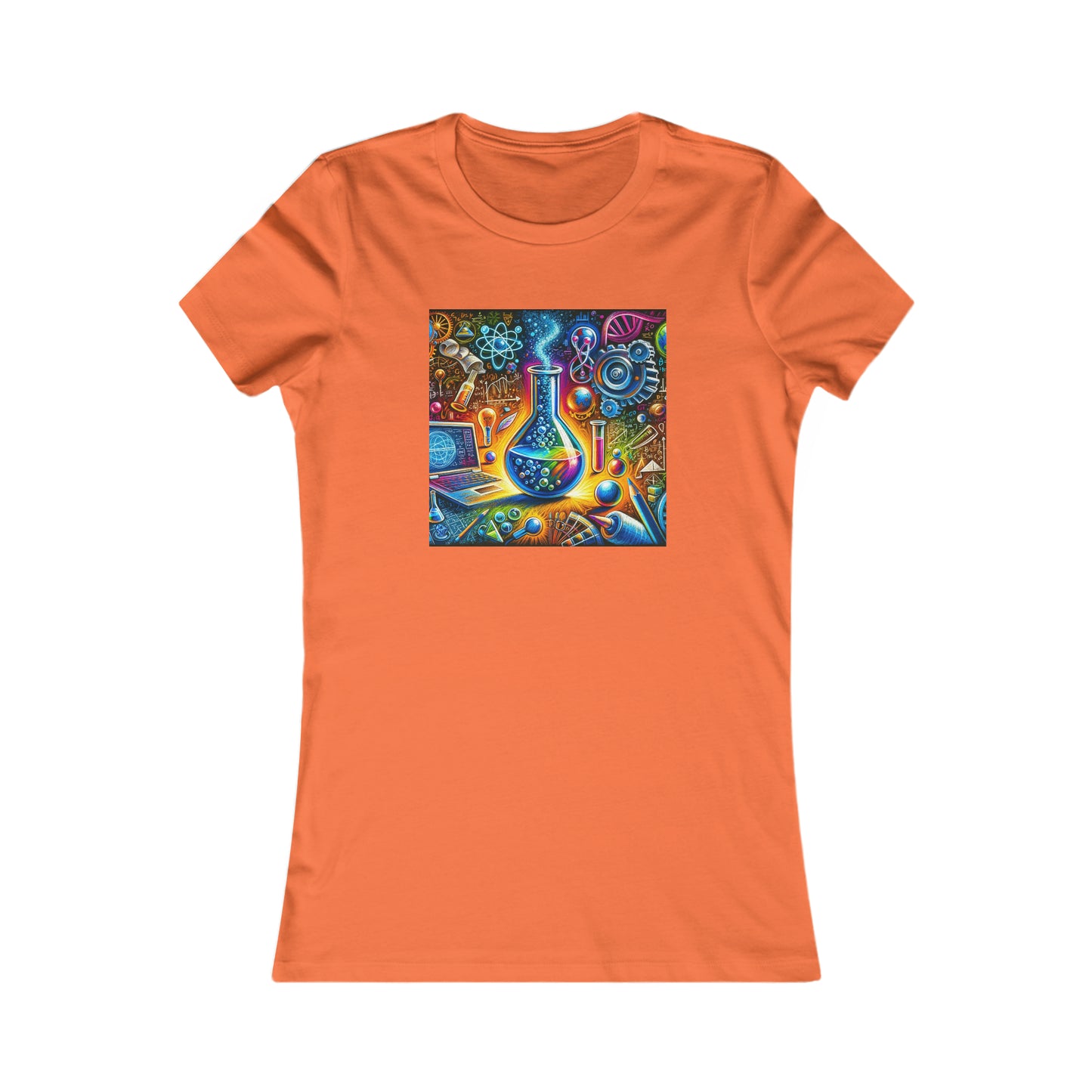 STEM, oil pastel, Women's Favorite Tee