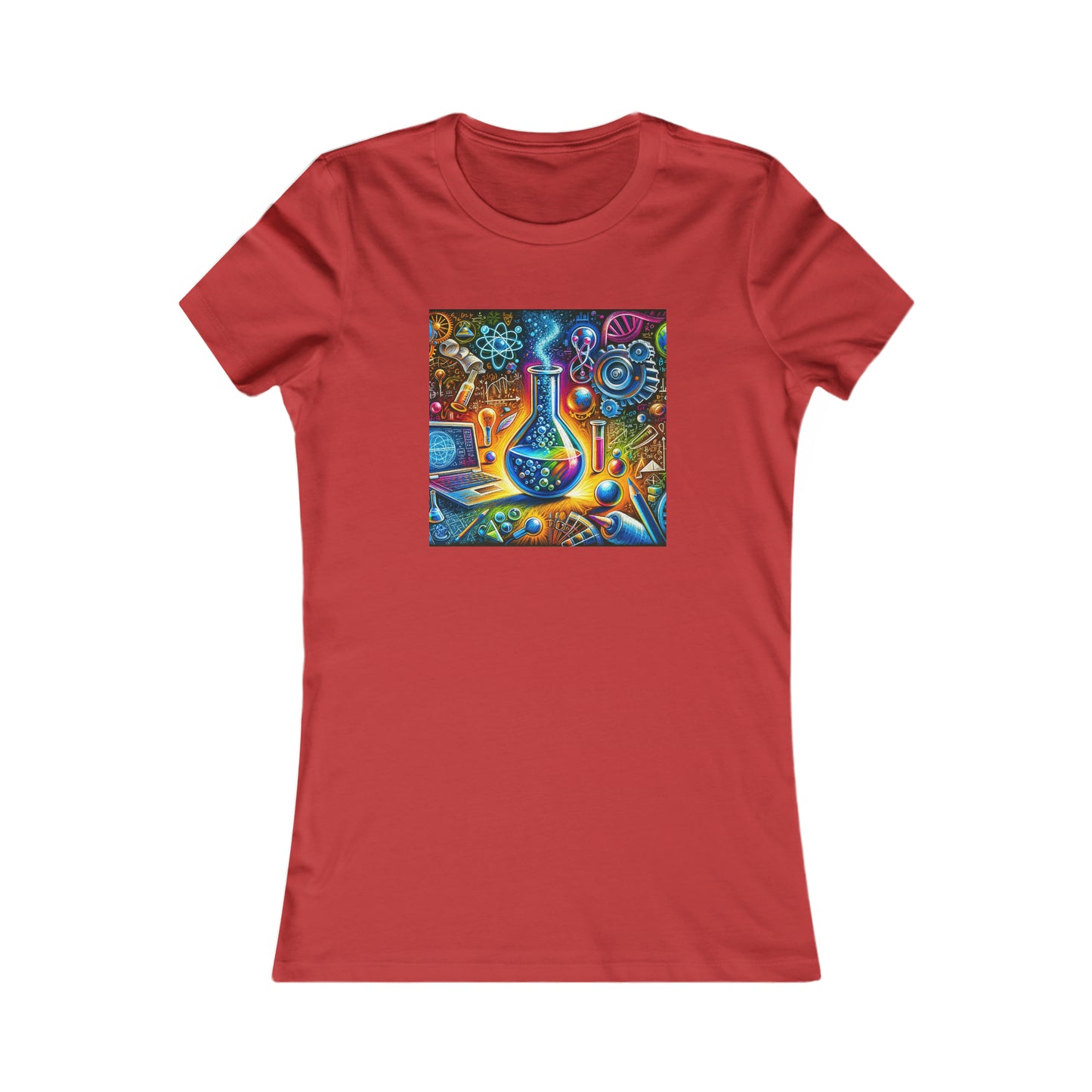 STEM, oil pastel, Women's Favorite Tee