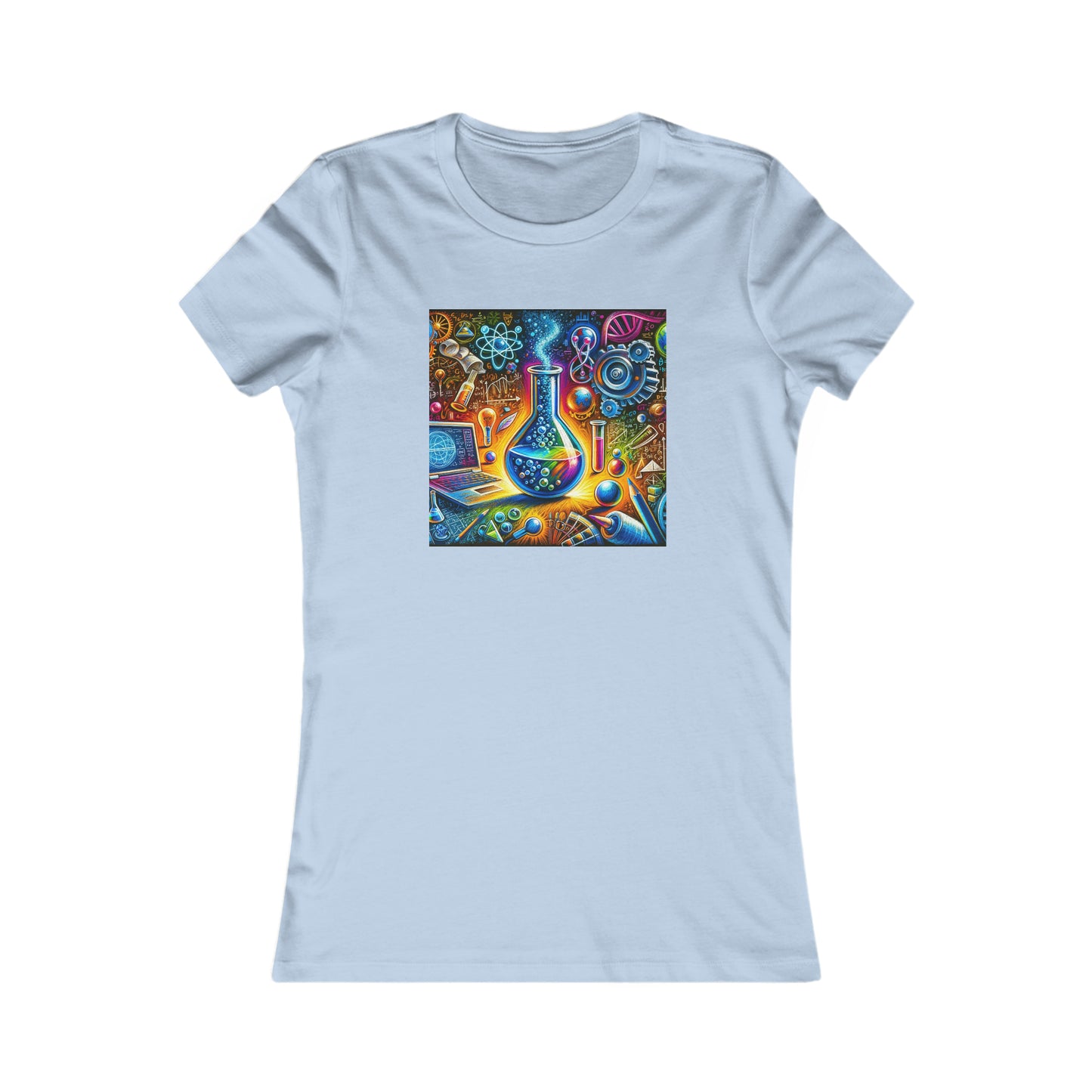 STEM, oil pastel, Women's Favorite Tee