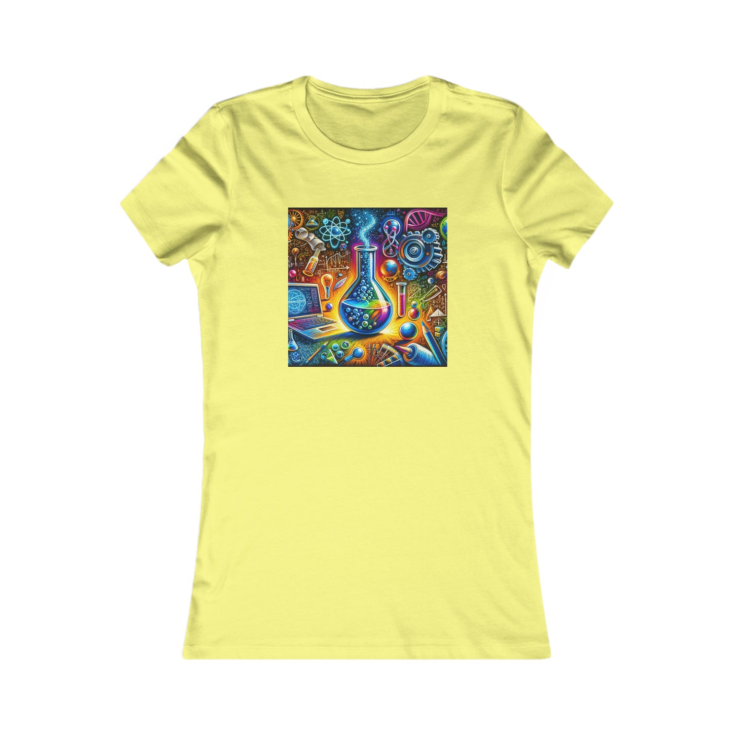 STEM, oil pastel, Women's Favorite Tee