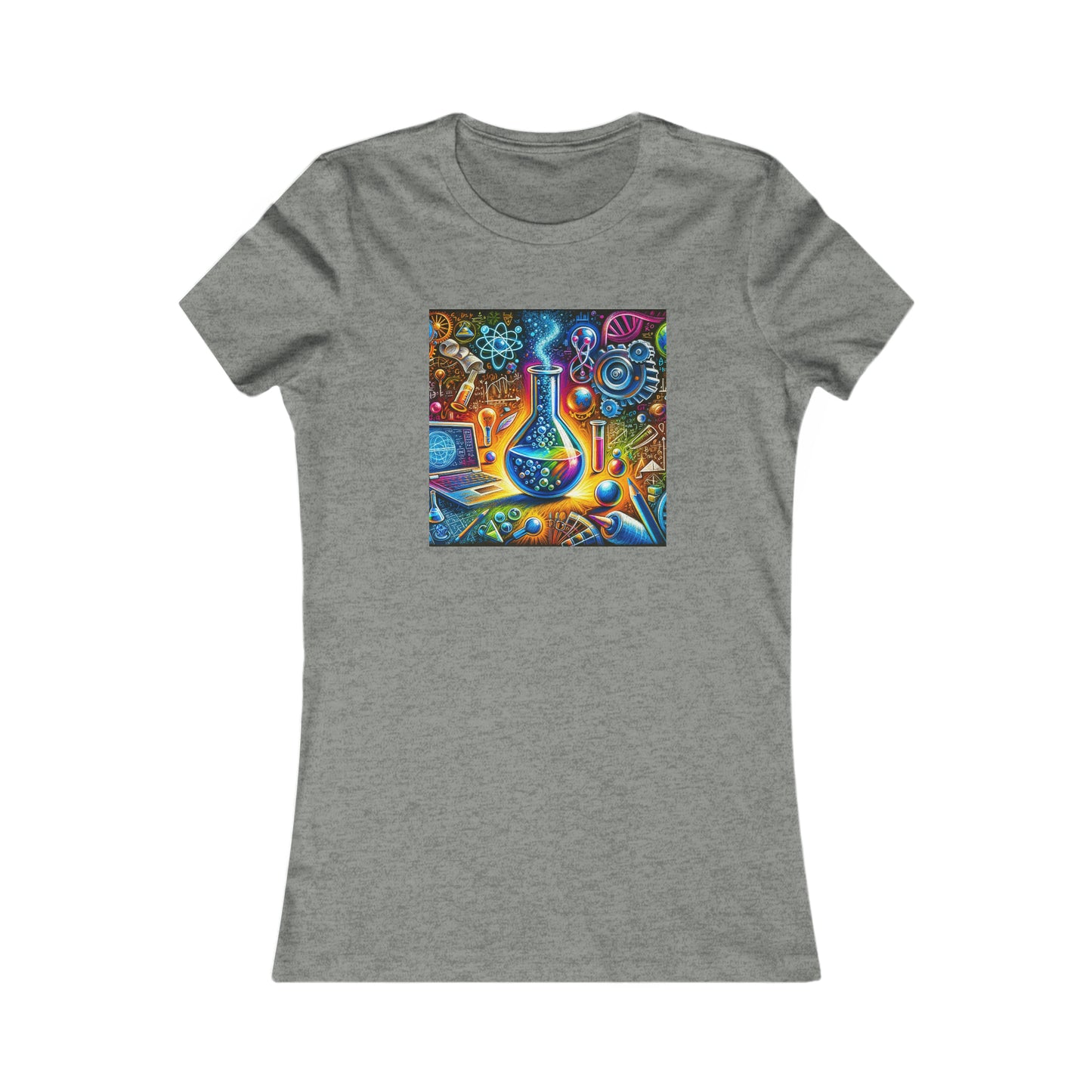 STEM, oil pastel, Women's Favorite Tee